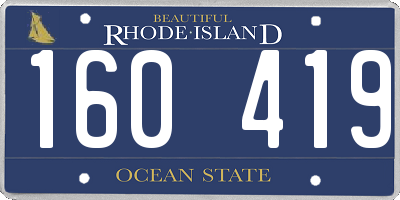 RI license plate 160419