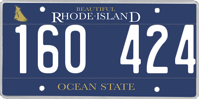 RI license plate 160424