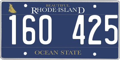 RI license plate 160425