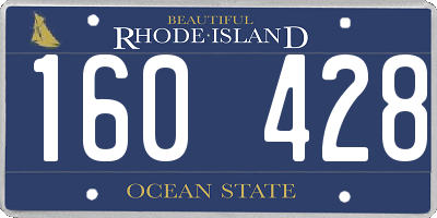 RI license plate 160428