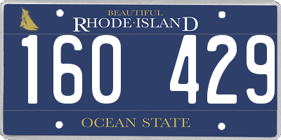 RI license plate 160429