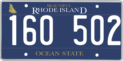 RI license plate 160502