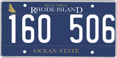 RI license plate 160506
