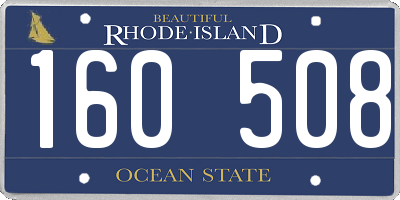 RI license plate 160508