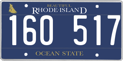 RI license plate 160517