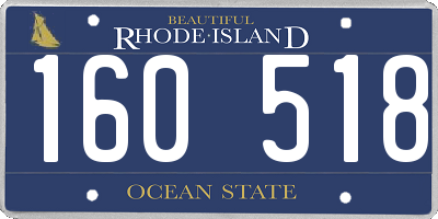 RI license plate 160518