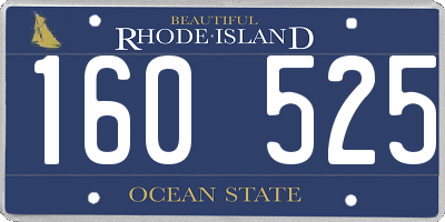 RI license plate 160525
