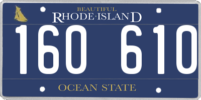 RI license plate 160610