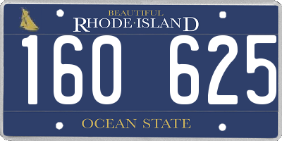 RI license plate 160625