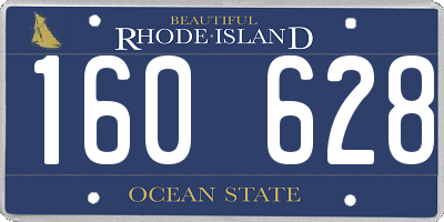 RI license plate 160628
