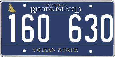 RI license plate 160630