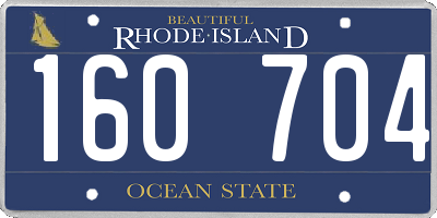 RI license plate 160704