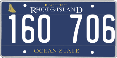 RI license plate 160706