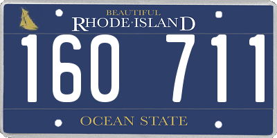 RI license plate 160711