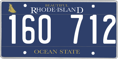 RI license plate 160712
