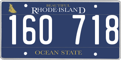 RI license plate 160718