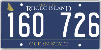 RI license plate 160726