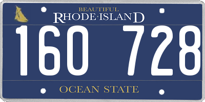 RI license plate 160728