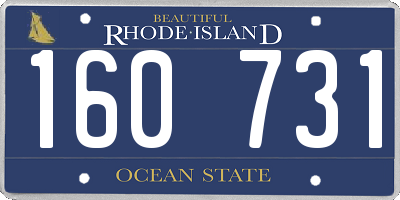RI license plate 160731