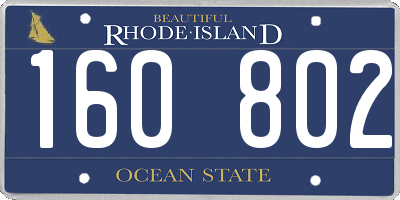 RI license plate 160802