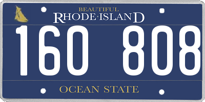 RI license plate 160808