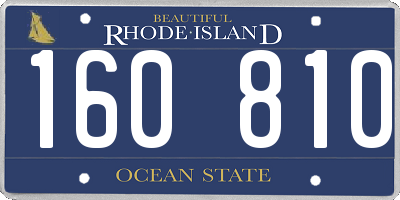 RI license plate 160810