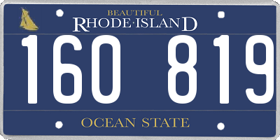 RI license plate 160819