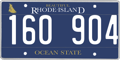 RI license plate 160904