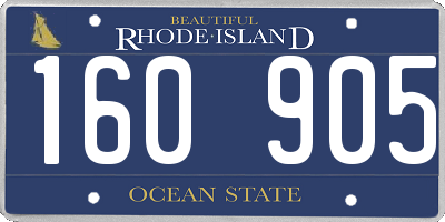 RI license plate 160905