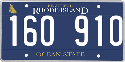 RI license plate 160910