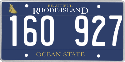 RI license plate 160927