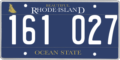 RI license plate 161027