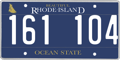 RI license plate 161104