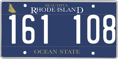 RI license plate 161108