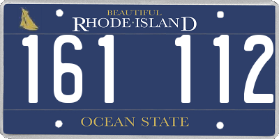 RI license plate 161112