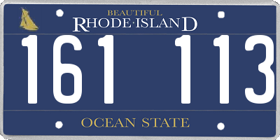 RI license plate 161113