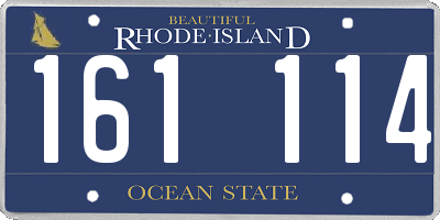 RI license plate 161114