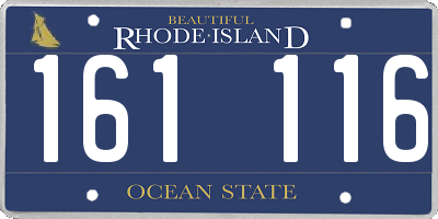 RI license plate 161116