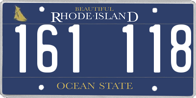 RI license plate 161118