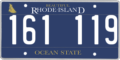 RI license plate 161119