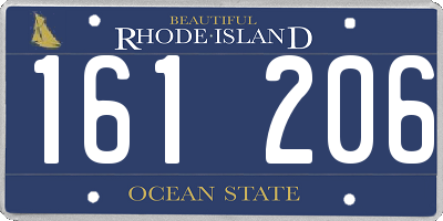 RI license plate 161206