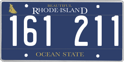 RI license plate 161211