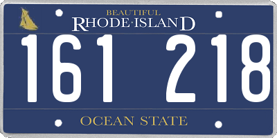 RI license plate 161218