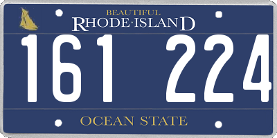 RI license plate 161224