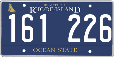 RI license plate 161226