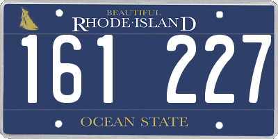 RI license plate 161227
