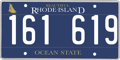 RI license plate 161619
