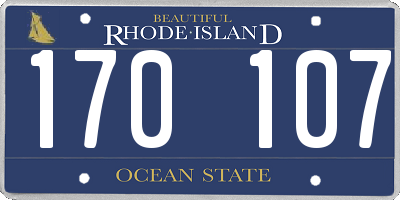 RI license plate 170107