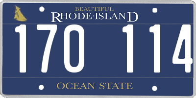 RI license plate 170114