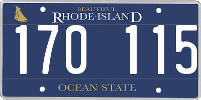 RI license plate 170115